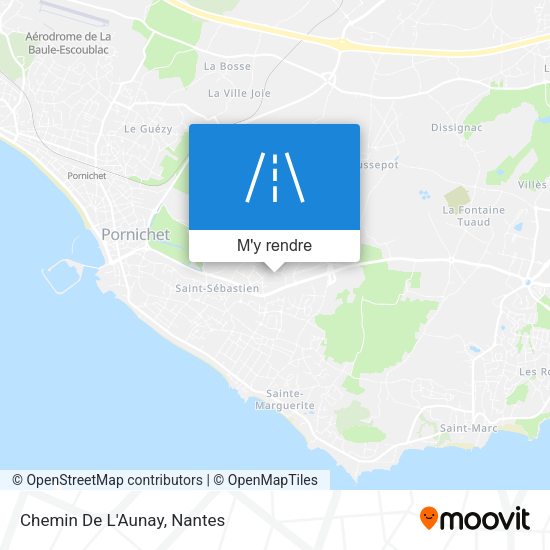 Chemin De L'Aunay plan