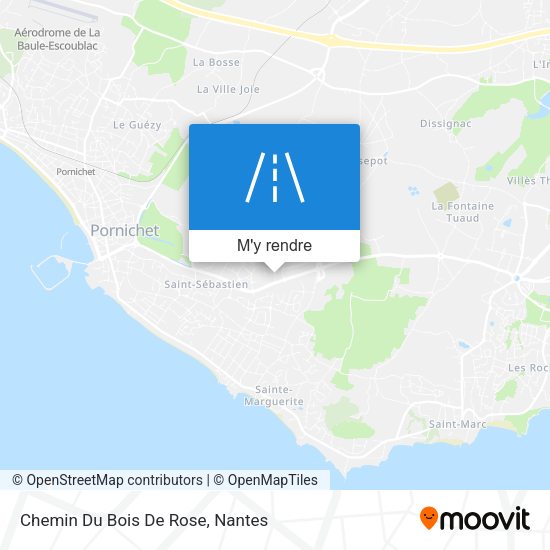 Chemin Du Bois De Rose plan
