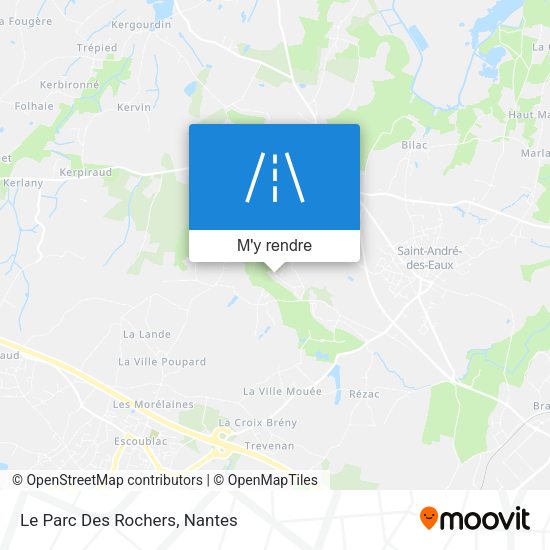 Le Parc Des Rochers plan