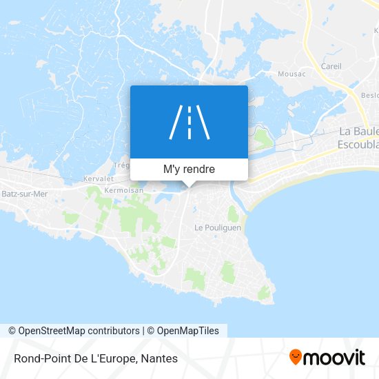 Rond-Point De L'Europe plan