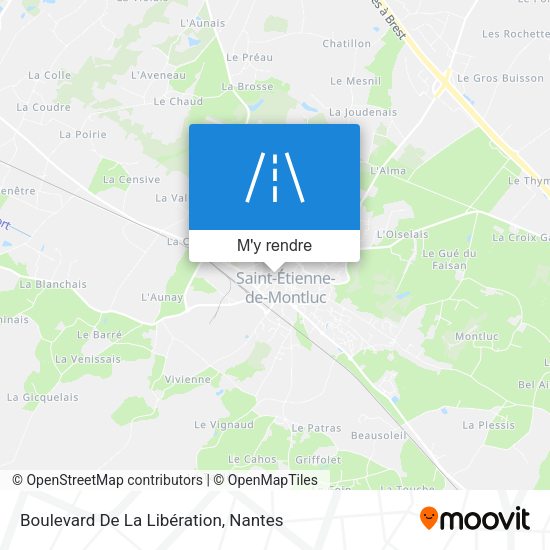 Boulevard De La Libération plan
