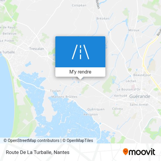 Route De La Turballe plan