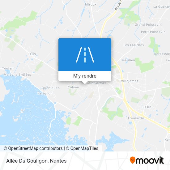 Allée Du Gouligon plan