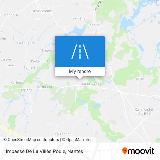 Impasse De La Villès Poule plan