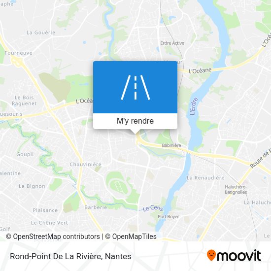 Rond-Point De La Rivière plan