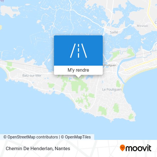 Chemin De Henderlan plan