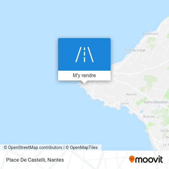 Place De Castelli plan