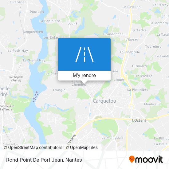 Rond-Point De Port Jean plan