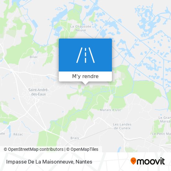 Impasse De La Maisonneuve plan