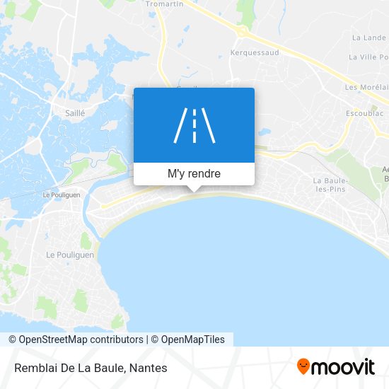 Remblai De La Baule plan