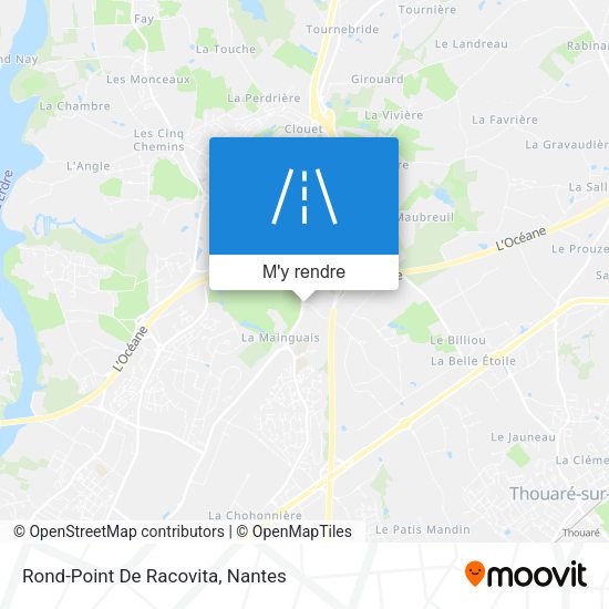 Rond-Point De Racovita plan