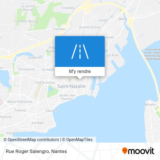 Rue Roger Salengro plan