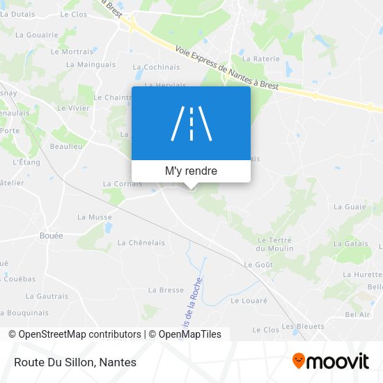 Route Du Sillon plan