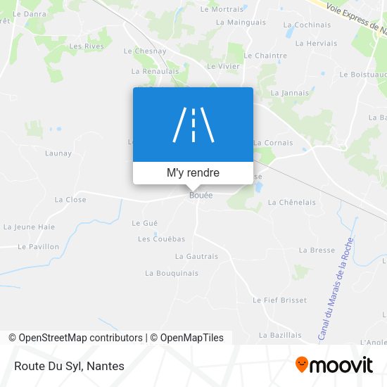Route Du Syl plan