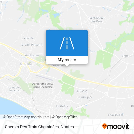 Chemin Des Trois Cheminées plan
