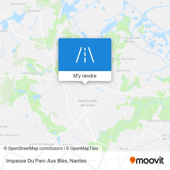 Impasse Du Parc Aux Blés plan