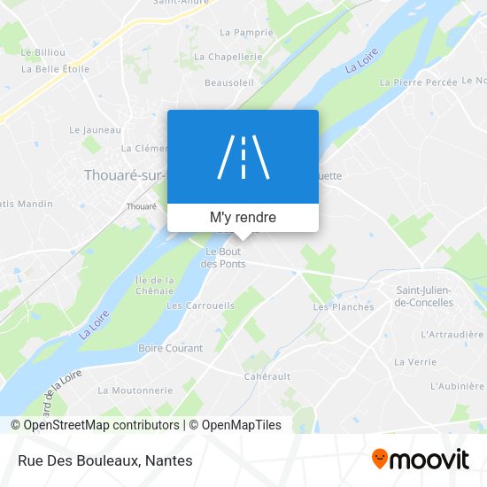 Rue Des Bouleaux plan