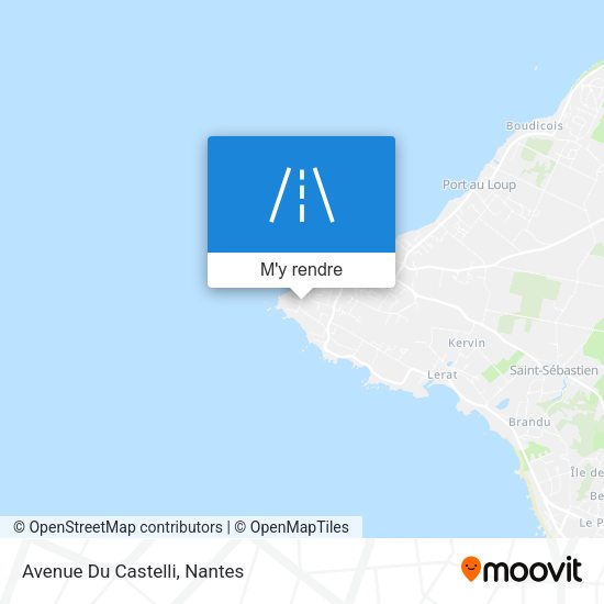 Avenue Du Castelli plan