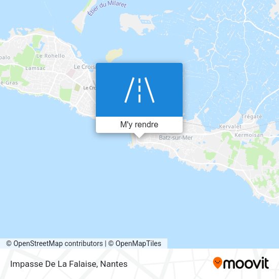Impasse De La Falaise plan