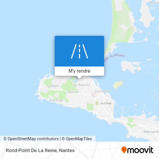 Rond-Point De La Reine plan