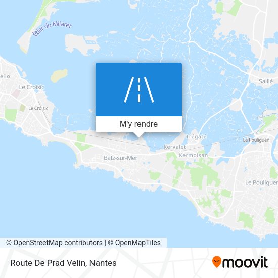 Route De Prad Velin plan