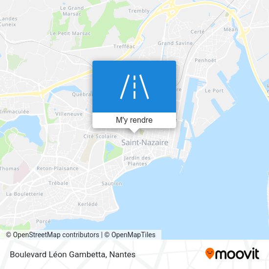 Boulevard Léon Gambetta plan