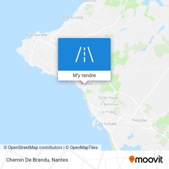 Chemin De Brandu plan