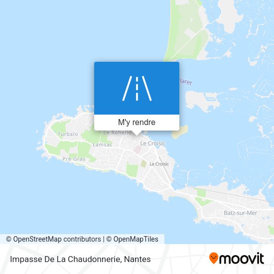 Impasse De La Chaudonnerie plan