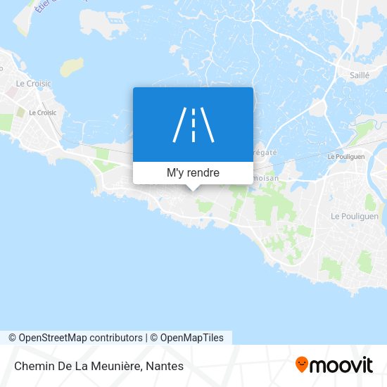 Chemin De La Meunière plan