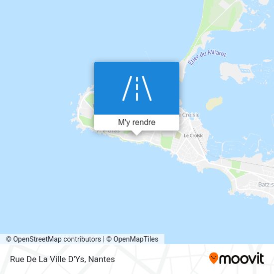 Rue De La Ville D'Ys plan