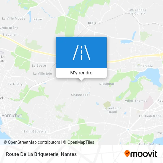 Route De La Briqueterie plan