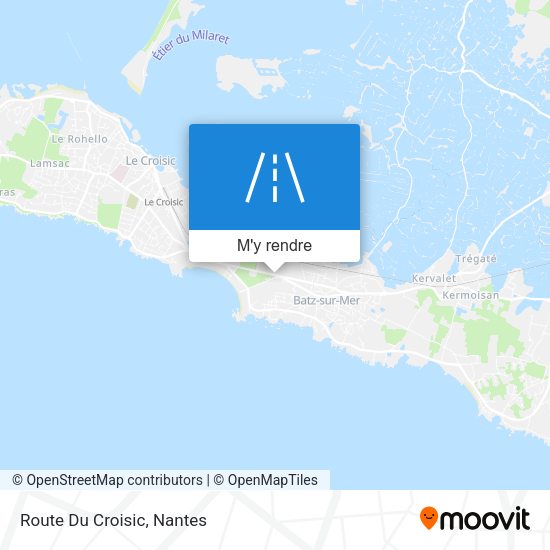 Route Du Croisic plan