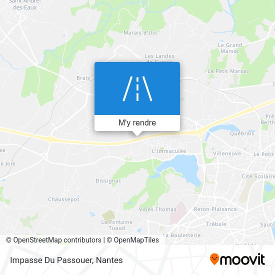 Impasse Du Passouer plan