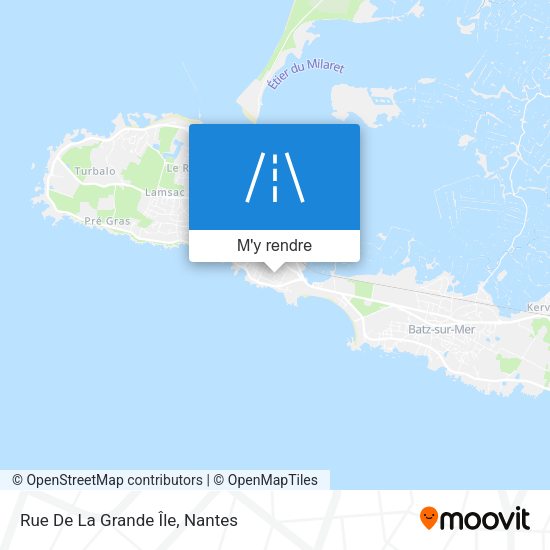 Rue De La Grande Île plan