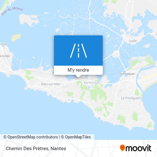 Chemin Des Prêtres plan