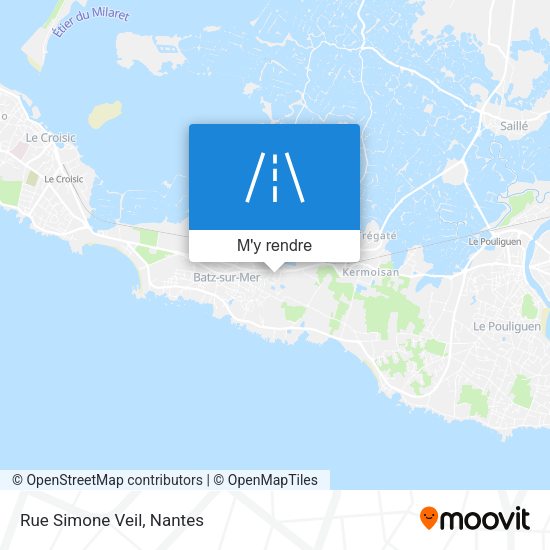 Rue Simone Veil plan