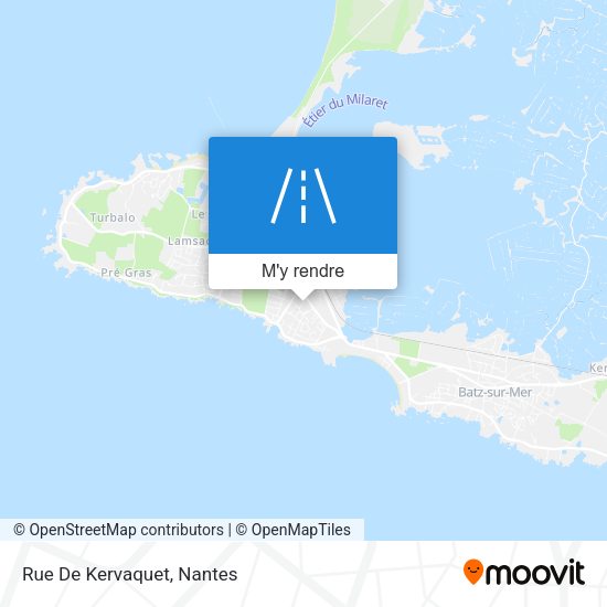Rue De Kervaquet plan