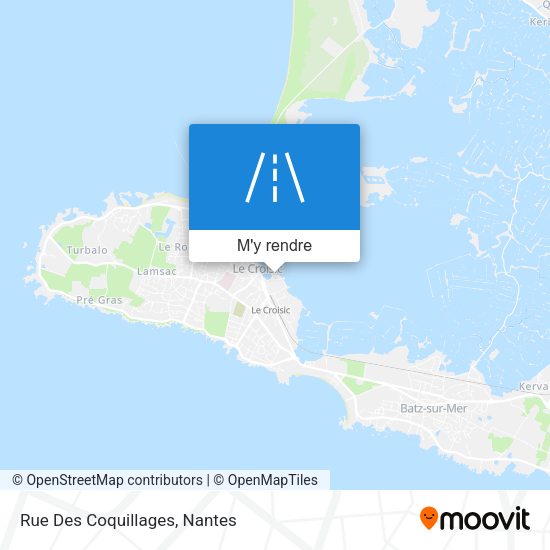 Rue Des Coquillages plan