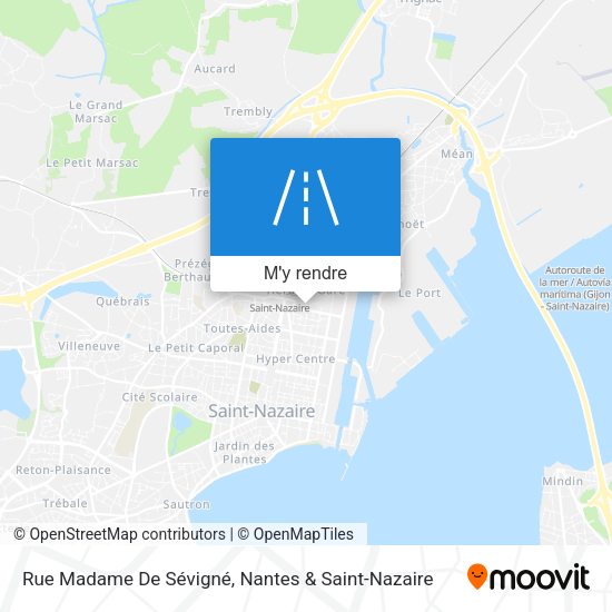 Rue Madame De Sévigné plan