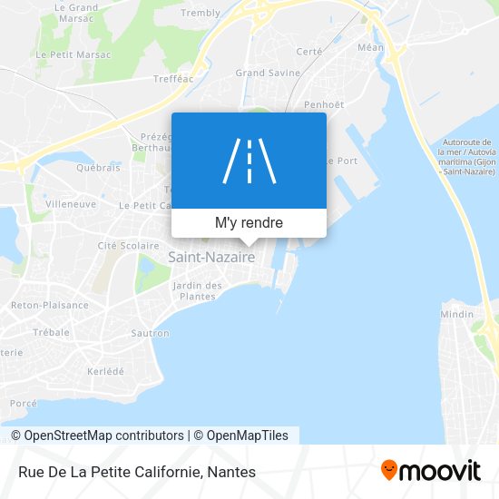 Rue De La Petite Californie plan