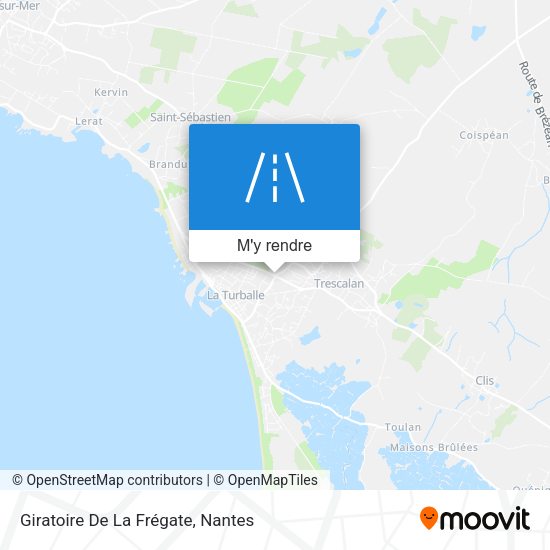 Giratoire De La Frégate plan