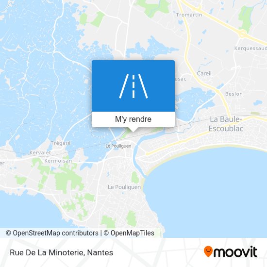 Rue De La Minoterie plan
