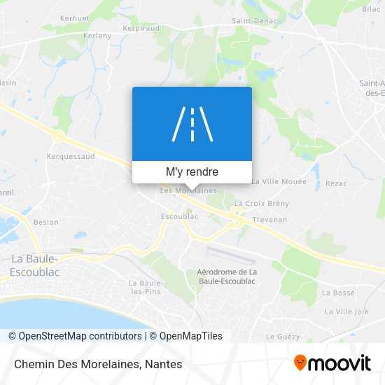 Chemin Des Morelaines plan