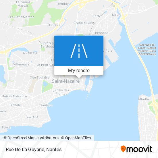 Rue De La Guyane plan