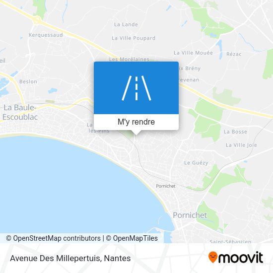Avenue Des Millepertuis plan