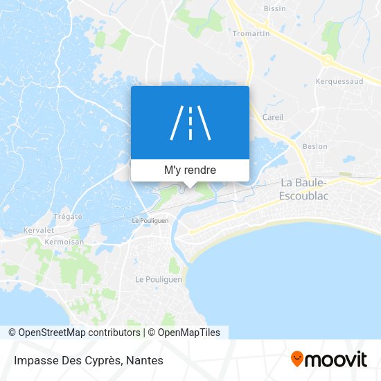 Impasse Des Cyprès plan