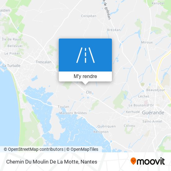 Chemin Du Moulin De La Motte plan