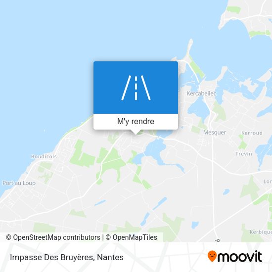 Impasse Des Bruyères plan