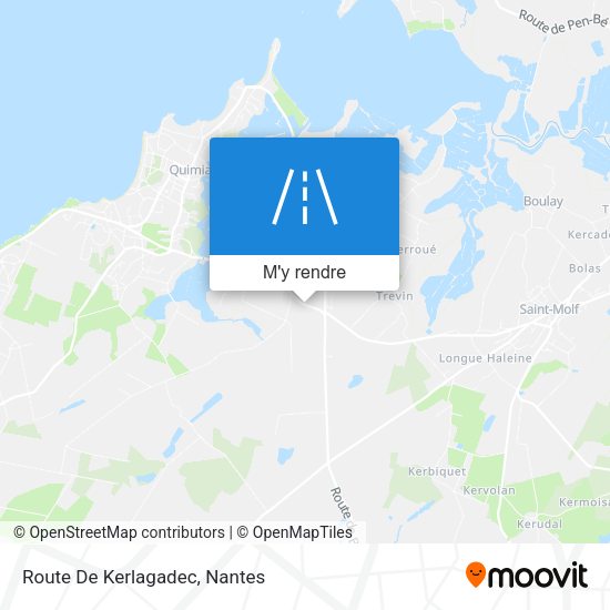 Route De Kerlagadec plan