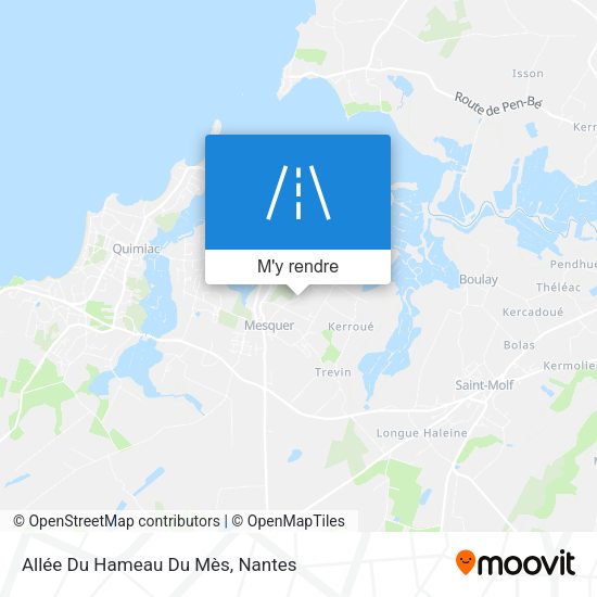 Allée Du Hameau Du Mès plan